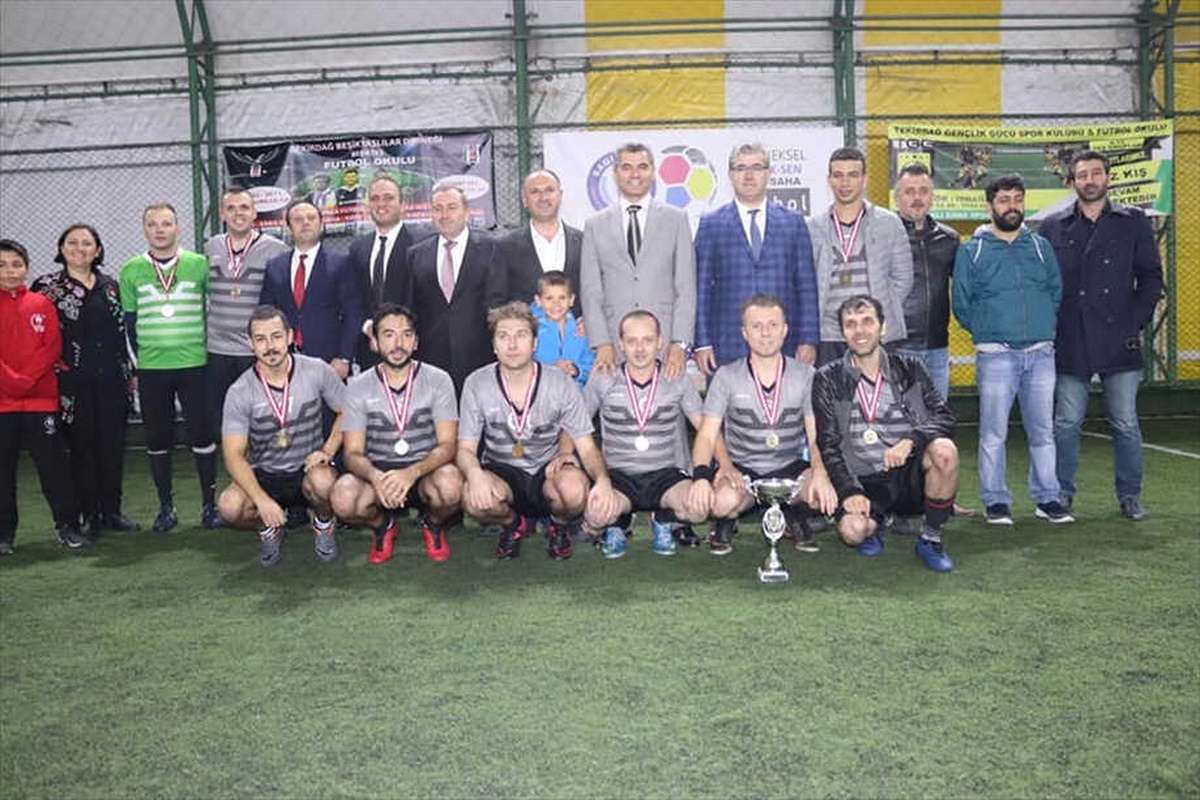 Sağlık-Sen Tekirdağ Halı Saha Turnuvası Tamamlandı