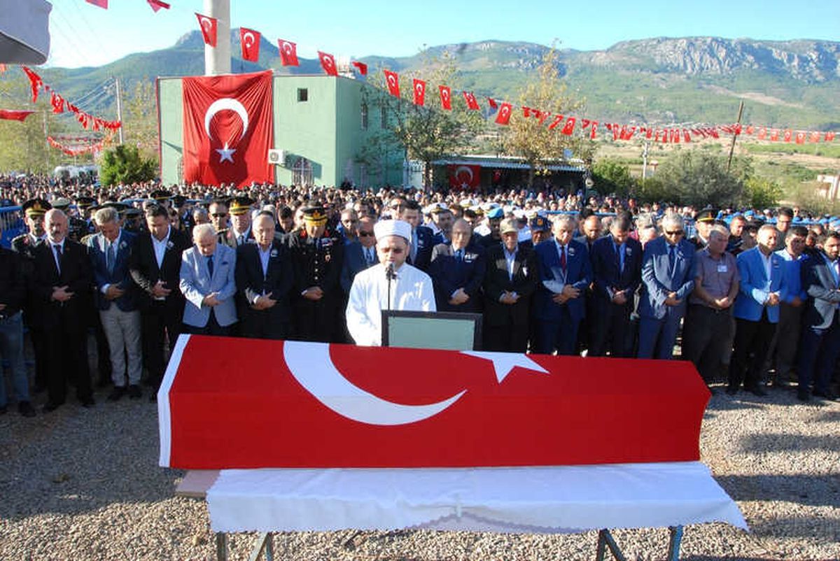 Silifke Şehidini Gözyaşlarıyla Uğurladı