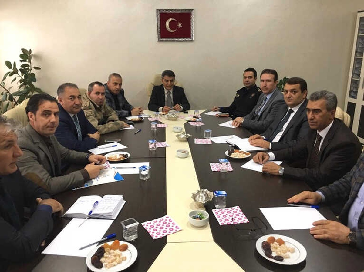 Tatvan\'da Asayiş ve Güvenlik Toplantısı Düzenlendi