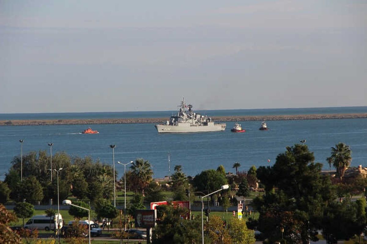 Tcg Fatih Fırkateyni Samsun\'da