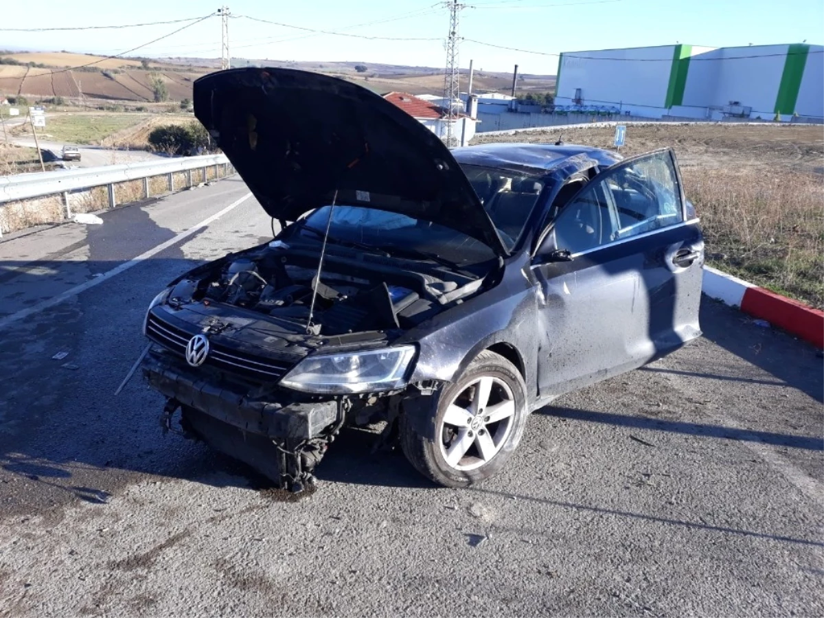 Tekirdağ\'da Trafik Kazası: 5 Yaralı