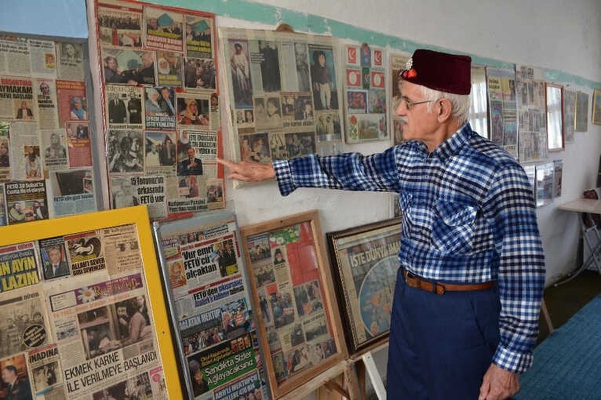 41 Yıldır Gazete Küpürlerini Topluyor