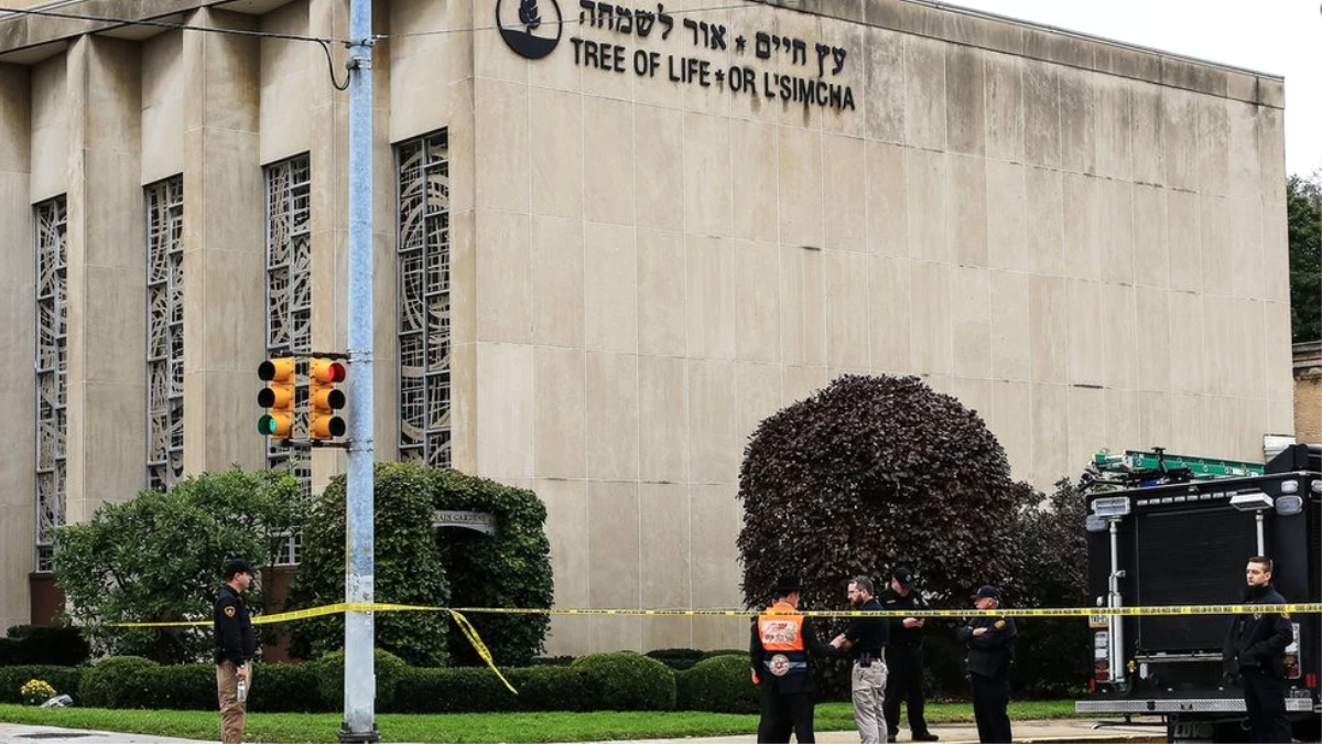 ABD\'nin Pittsburgh Şehrindeki Bir Sinagoga Silahlı Saldırı