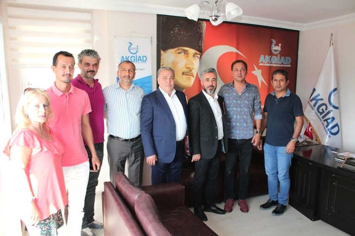 Antmuder Başkanı Karataş, Akgiad\'ın Misafiri Oldu