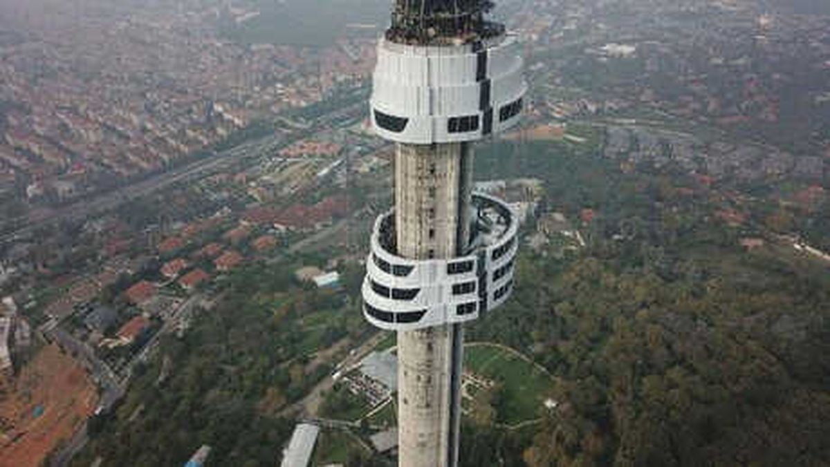 Çamlıca Kulesinde İlk 6 Kat Tamamlandı