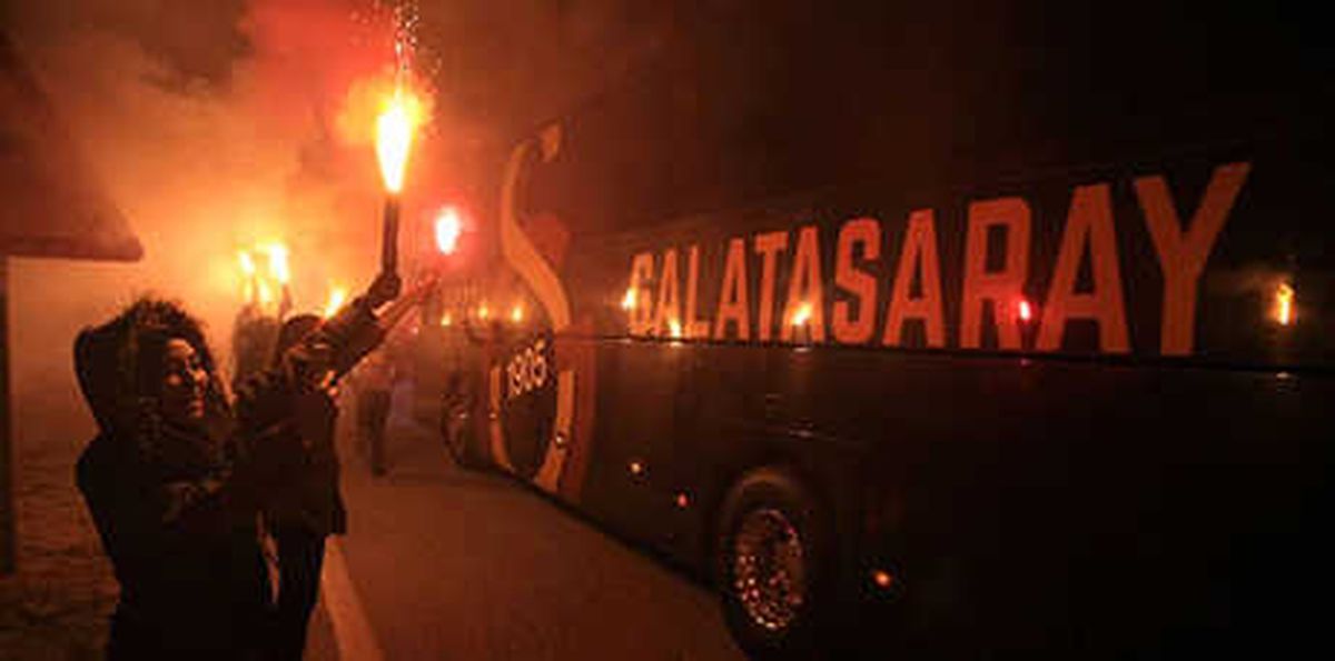 Galatasaray\'a Malatya\'da Coşkulu Karşılama