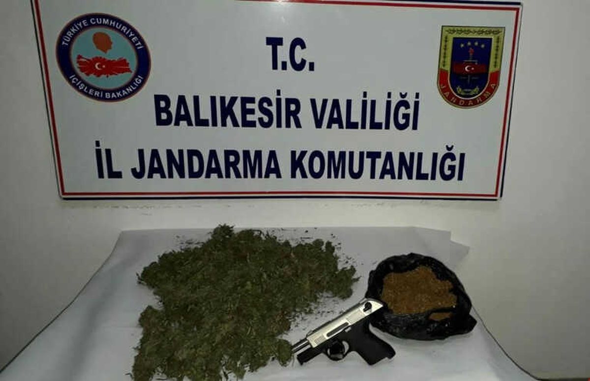 Gönen\'de Esrar Operasyonu
