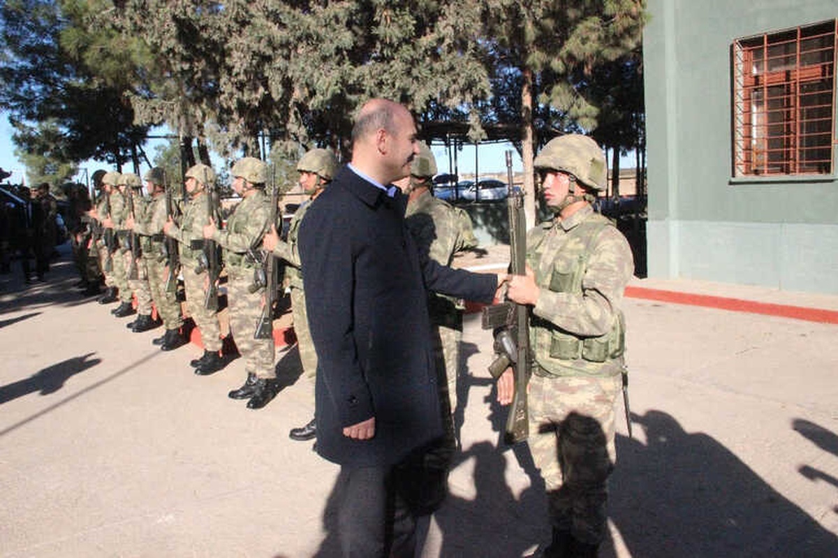 İçişleri Bakanı Sınırın Sıfır Noktasında