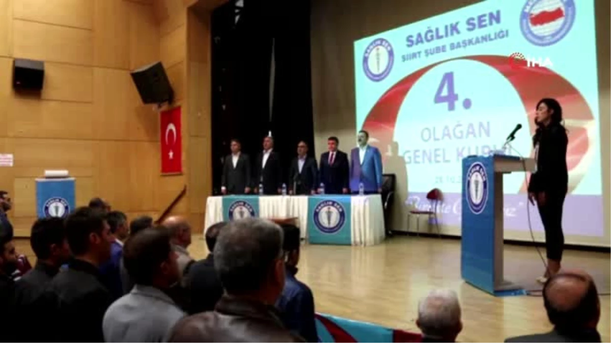 Sağlık-Sen Siirt Kongresi Yapıldı