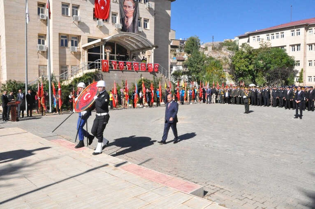 Şırnak\'ta 29 Ekim Cumhuriyet Bayramı Töreni