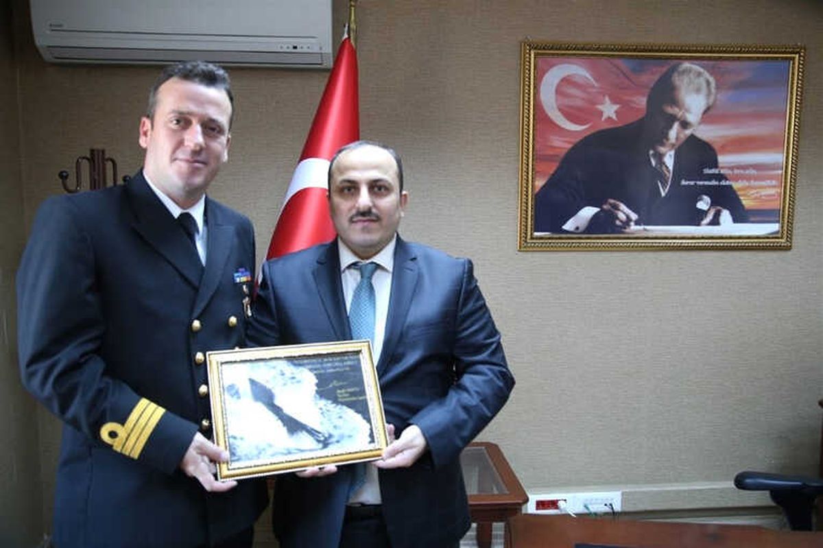 Tcg Batıray Denizaltısı Rize\'de