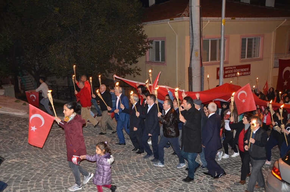 Akseki\'de Fener Alayı Düzenlendi