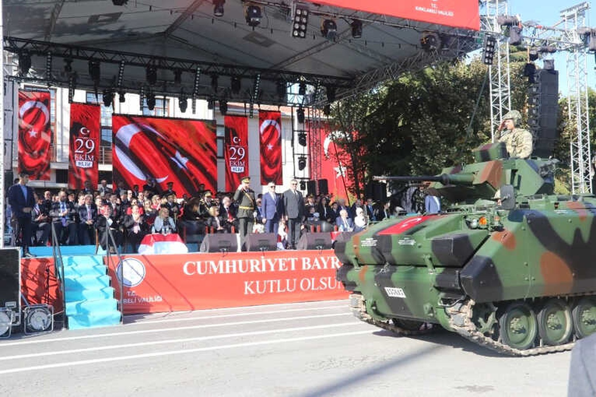 Cumhuriyet\'in 95. Yılı Kırklareli\'de Coşkuyla Kutlandı