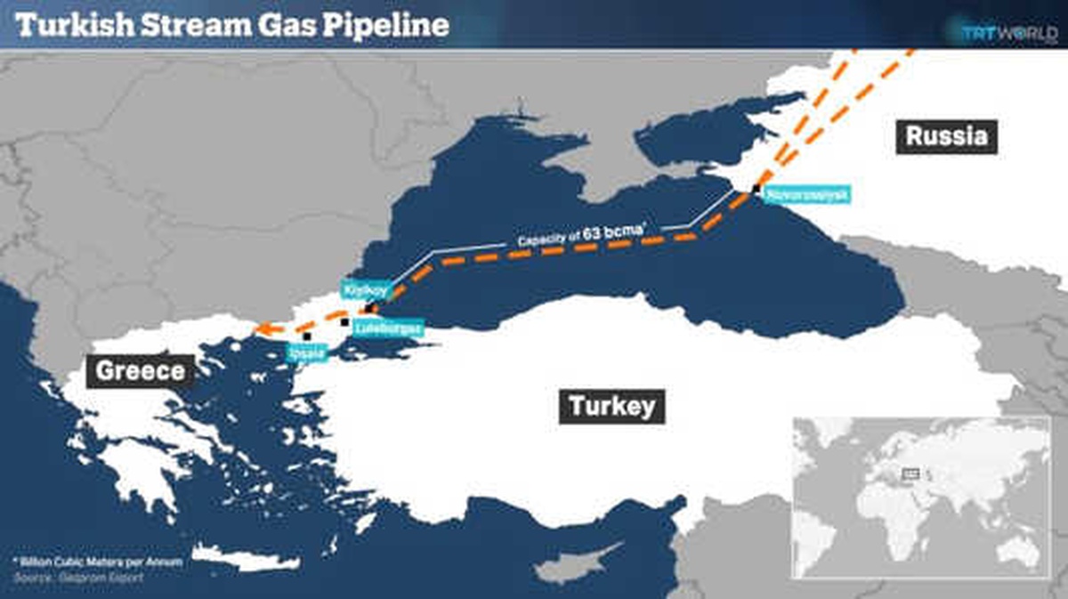 Türk Akımı\'nın Deniz Kısmının Yüzde 95\'i Tamamlandı