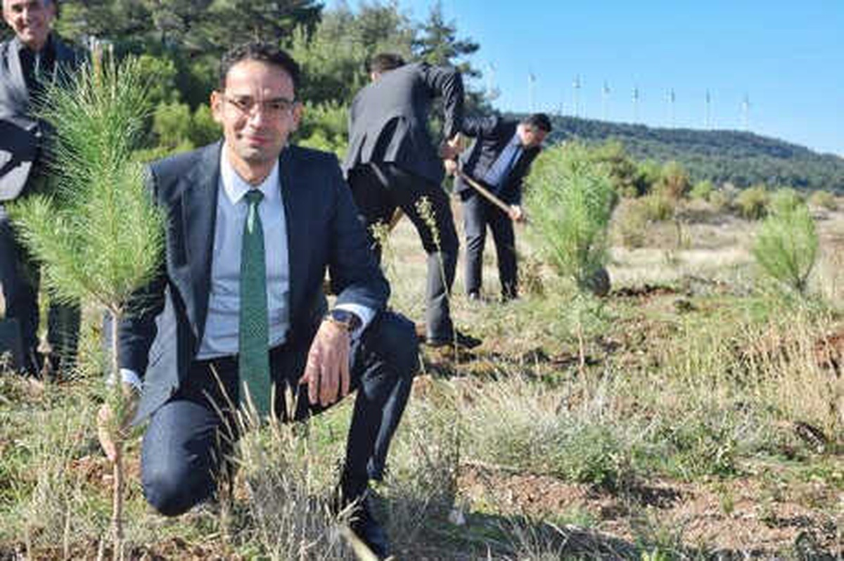 Yeşil Dönüşüm Ormanları\' Projesinin İlk Durağı Çanakkale Oldu