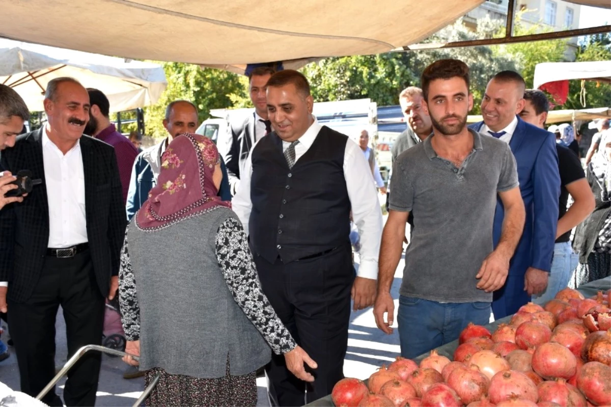 Başkan Can, Semt Pazarını Denetledi