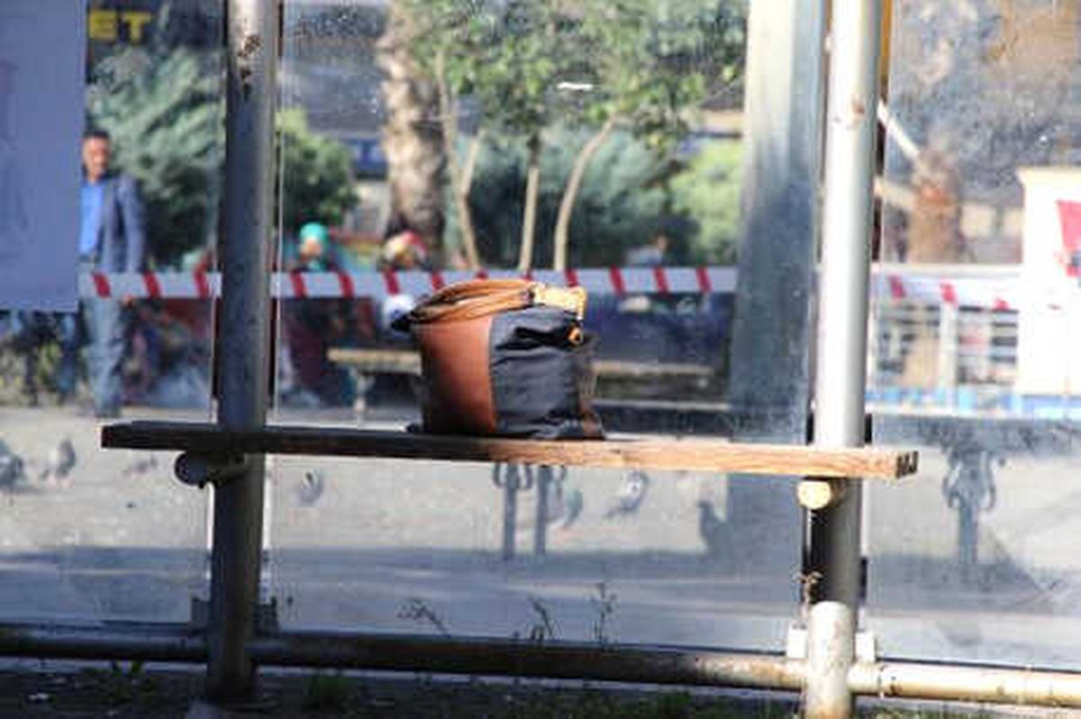 Durakta Unutulan Çanta Panik Yaşattı