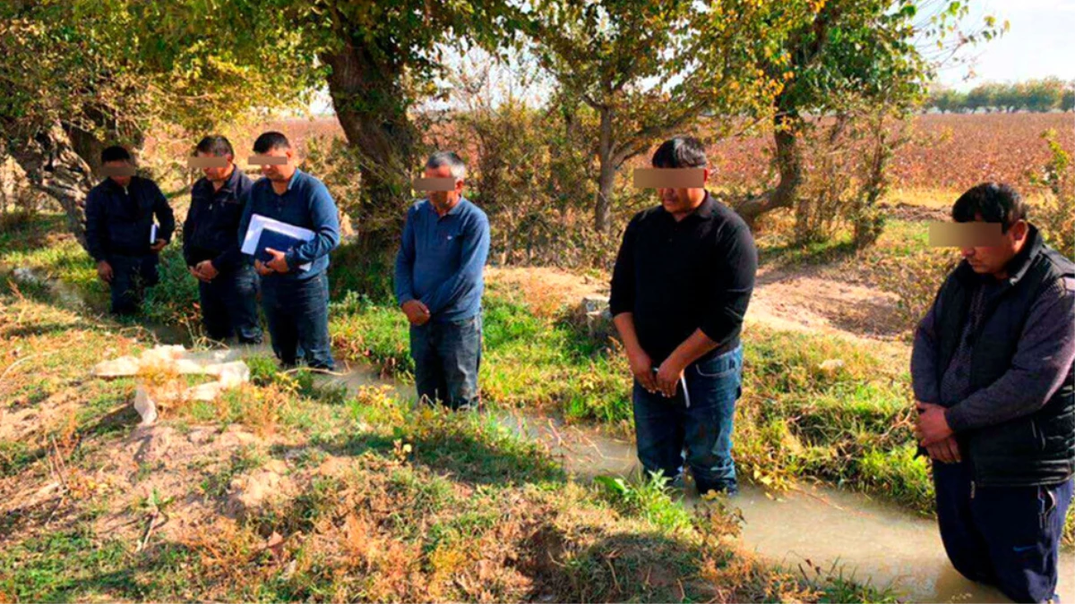Özbekistan: Çiftçileri Suda Bekletip Cezalandıran Başbakan Yardımcısı Görevden Alındı