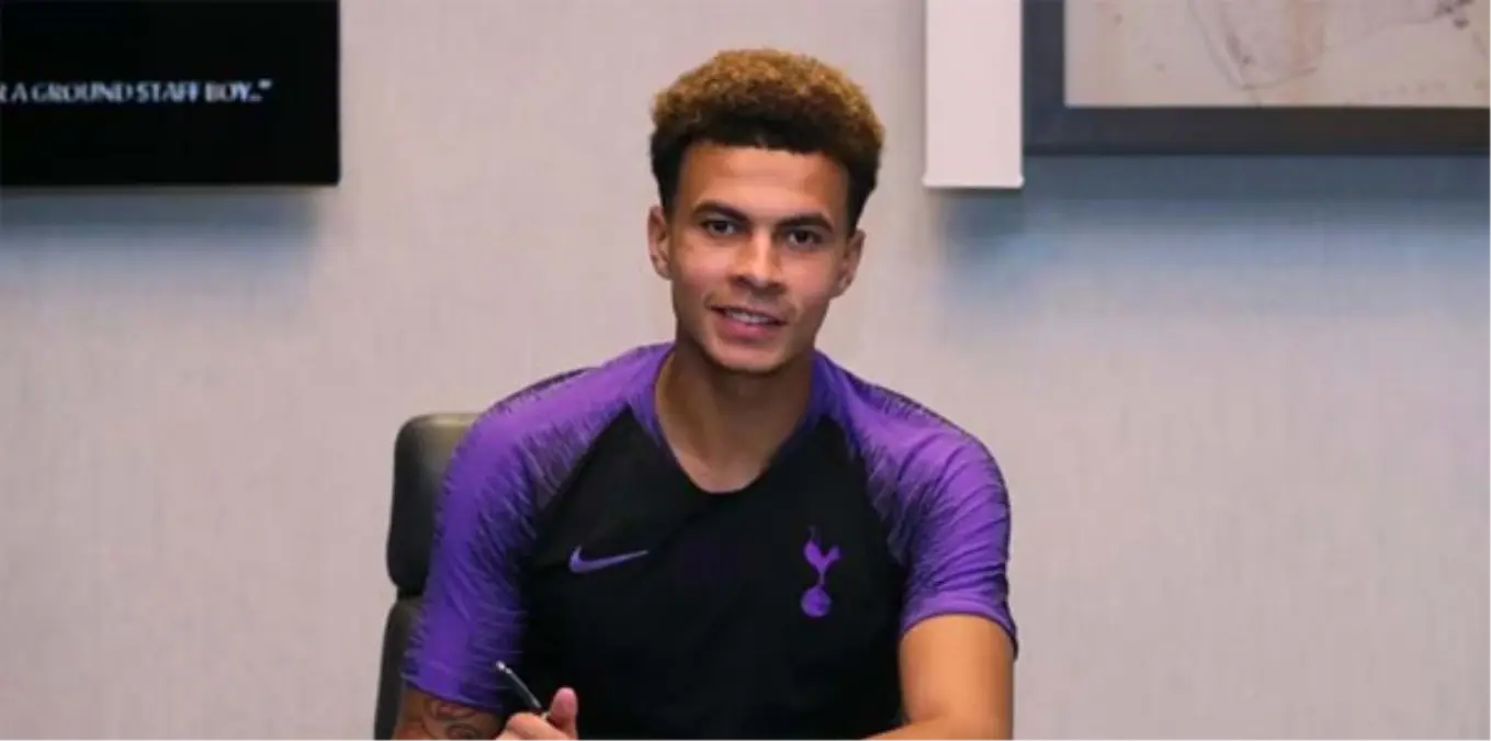 Tottenham, Dele Alli\'nin Sözleşmesini 2024 Yılına Kadar Uzattı