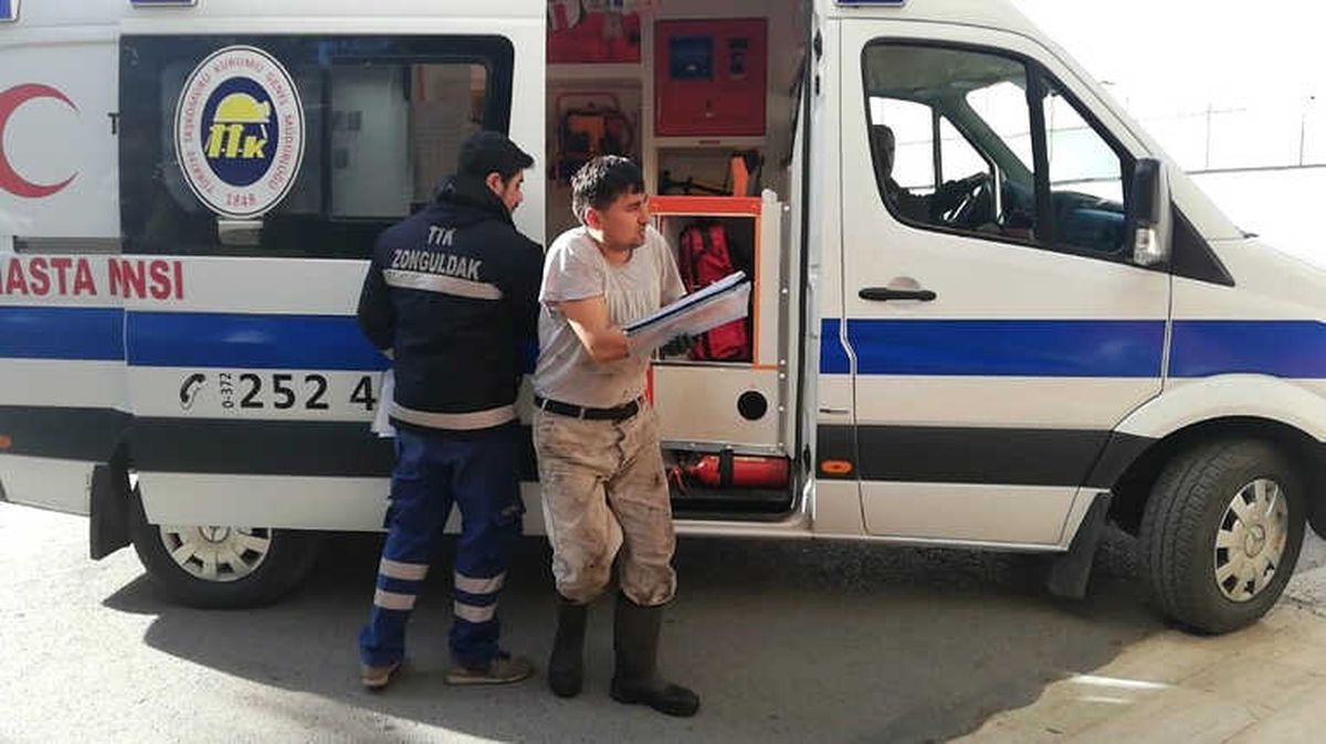 Ttk\'da İş Kazası; 1 Yaralı