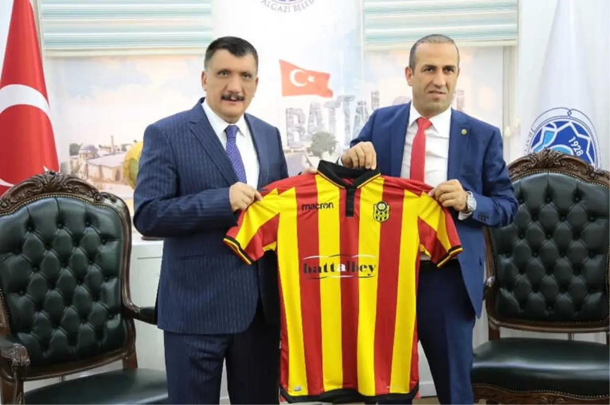 Yeni Malatyaspor Başkanı Gevrek\'ten Gürkan\'a Ziyaret