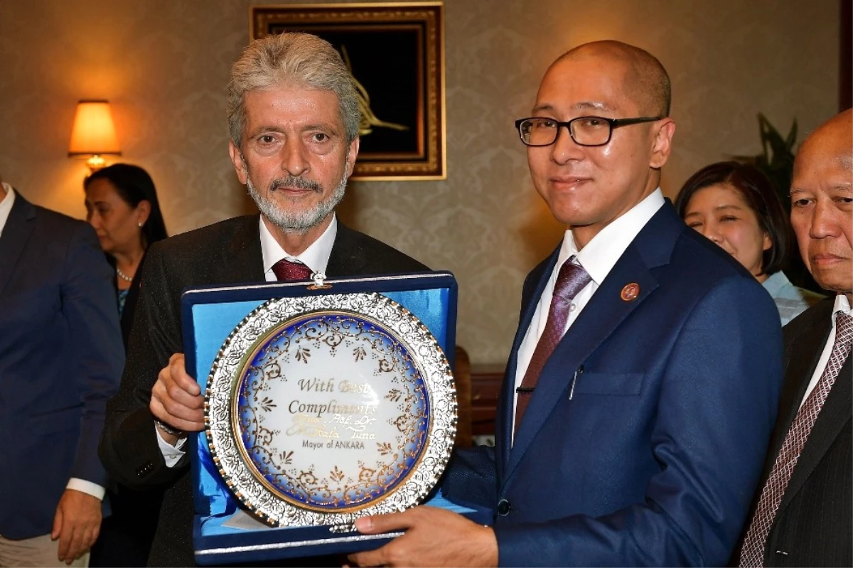Asyalı Büyükelçilerden Başkan Tuna\'ya Ziyaret