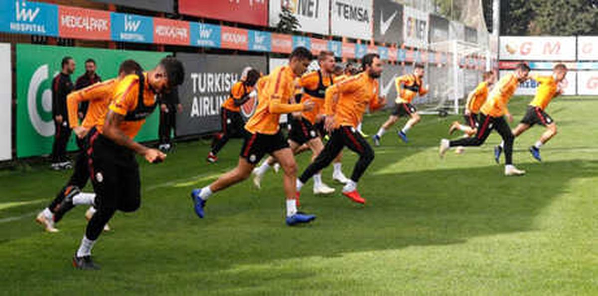 Galatasaray Taktik Çalıştı