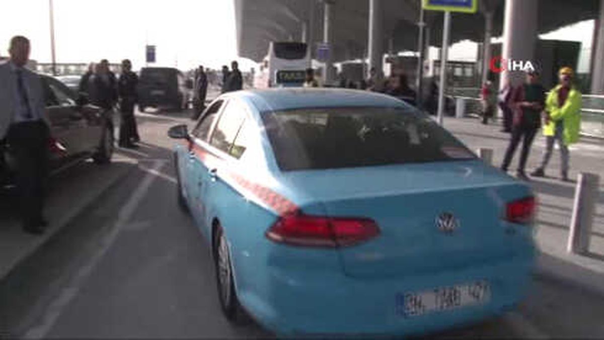İstanbul Havalimanı\'nda Taksiciler Bedava Yolcu Taşıdı