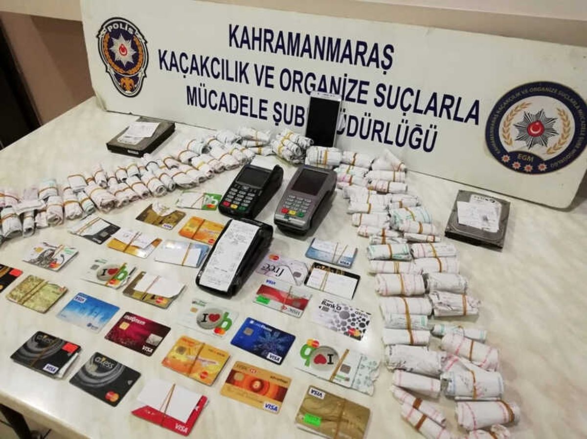 Kahramanmaraş\'ta Kredi Kartı Tefecilerine Operasyon: 3 Gözaltı
