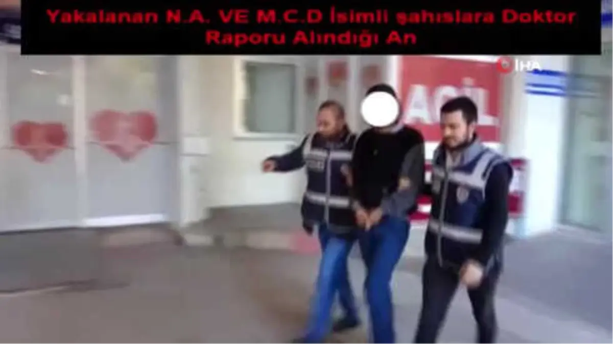 Kameraya Yakalanan Kablo Hırsızları Yakalandı