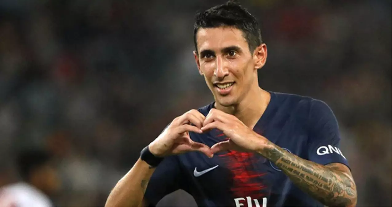 Paris Saint Germain, Angel Di Maria\'nın Sözleşmesini 2021 Yılına Kadar Uzattı