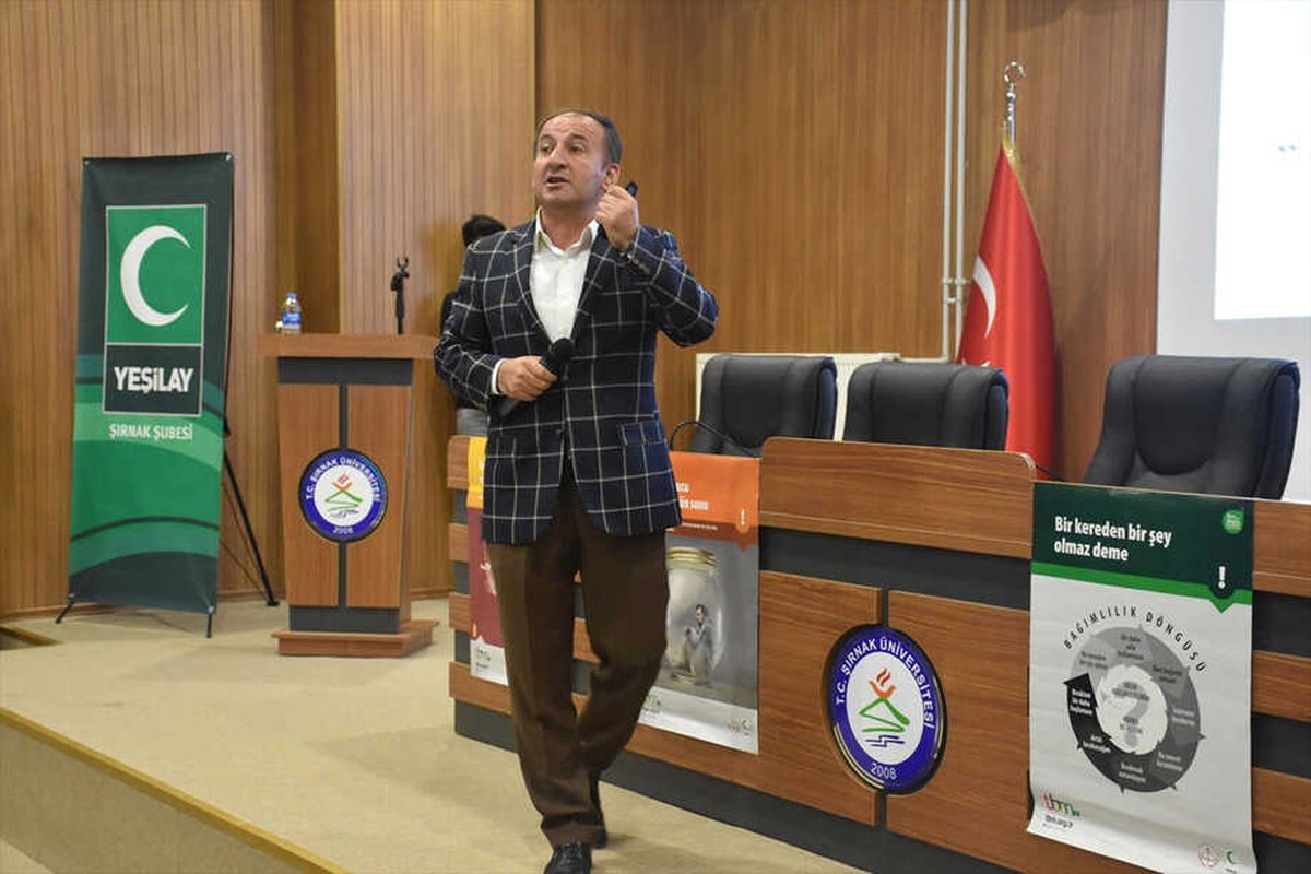 Şırnak Üniversitesinde Bağımlılıktan Korunma Eğitimi Verildi