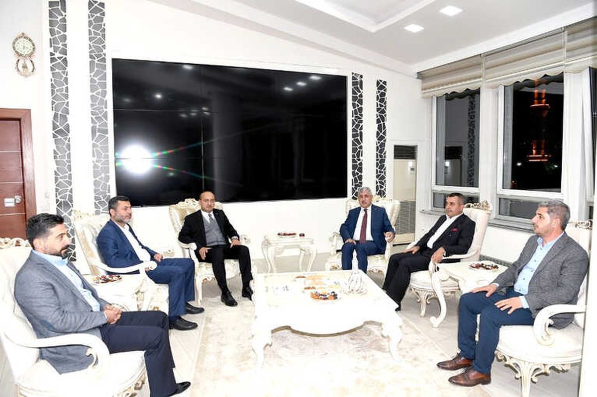 Akdoğan\'dan Başkan Polat\'a Ziyaret