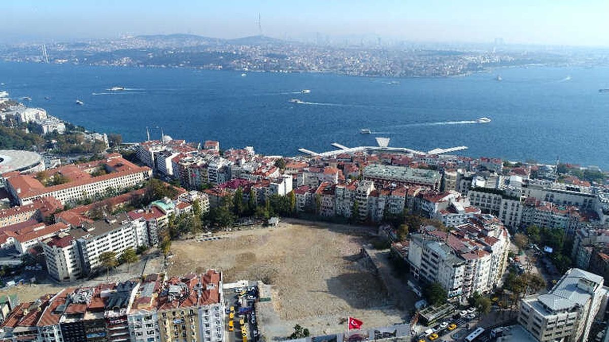 Akm Alanının Son Durumu Havadan Görüntülendi