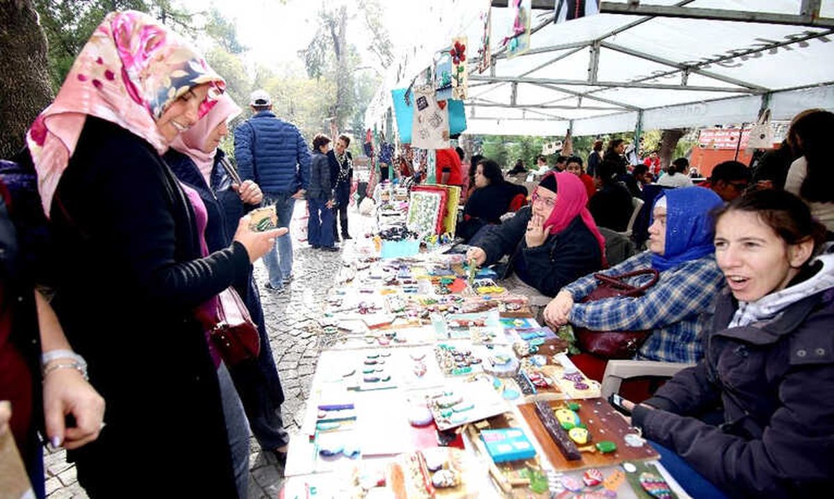 Çengel Atölye Kuğulupark\'ta Kermes