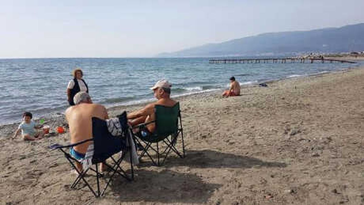 Edremit\'te Kasım Ayında Deniz Keyfi