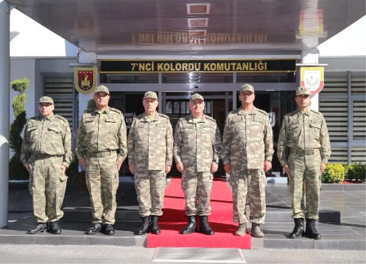 Komutanlar Diyarbakır Bölgesindeki Birlik ve Karargâhlarda İnceleme ve Denetlemelerde Bulundu