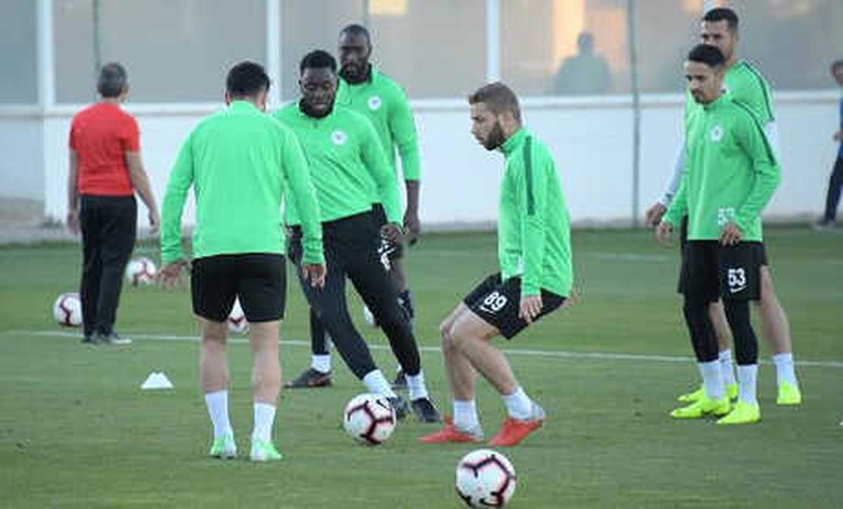 Konyaspor, Sivasspor Maçının Hazırlıklarını Sürdürdü