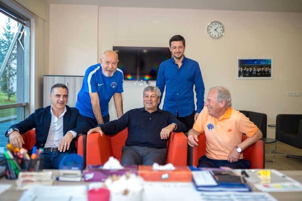 Lucescu\'dan Kasımpaşa\'ya Ziyaret