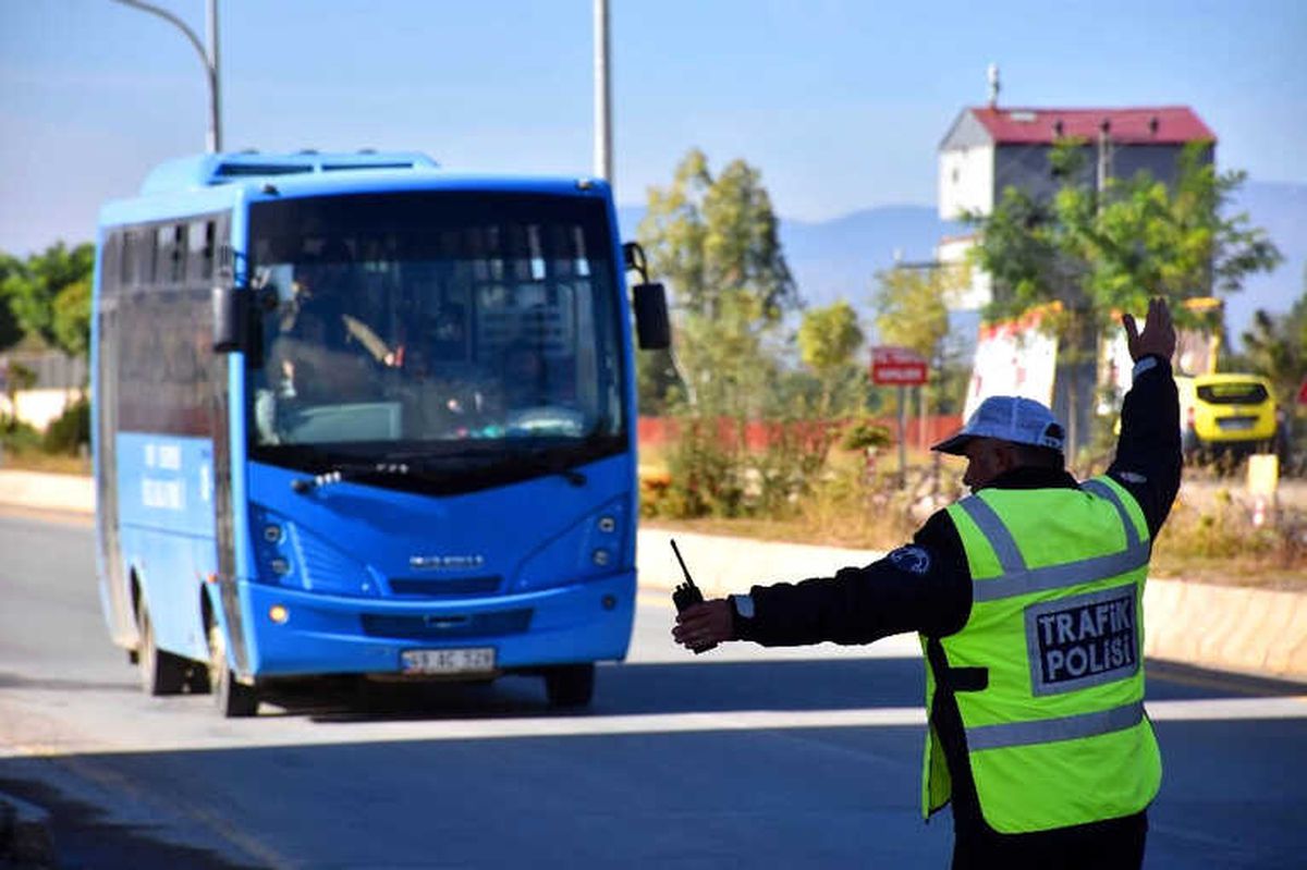 Muş\'ta Trafik Denetimi