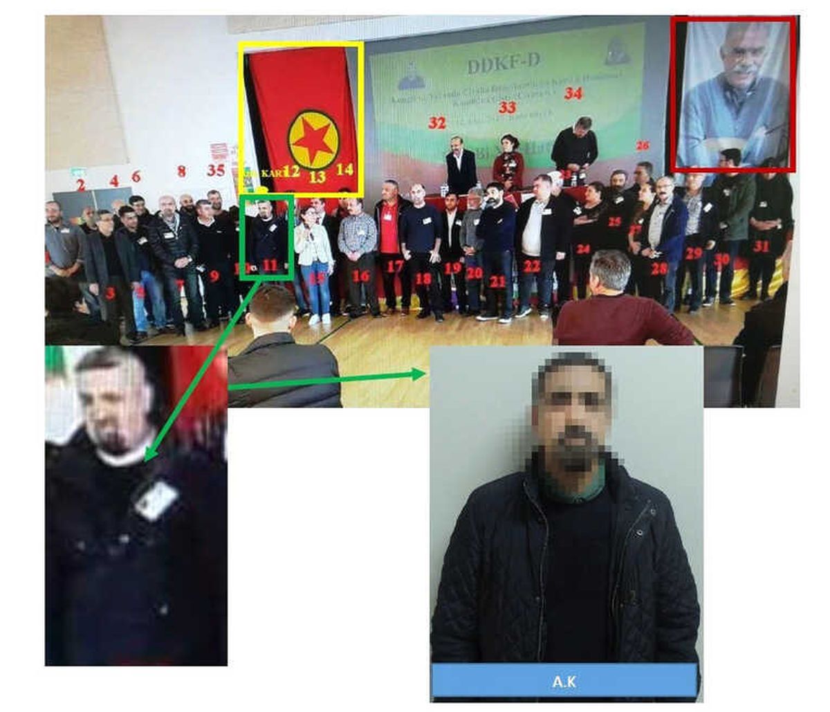 PKK\'ya Para Toplayan Bir Kişi Danimarka\'ya Kaçarken Yakalandı