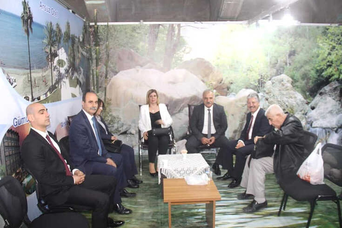 Samandağ Belediyesi Standına Ziyaretçi Akını