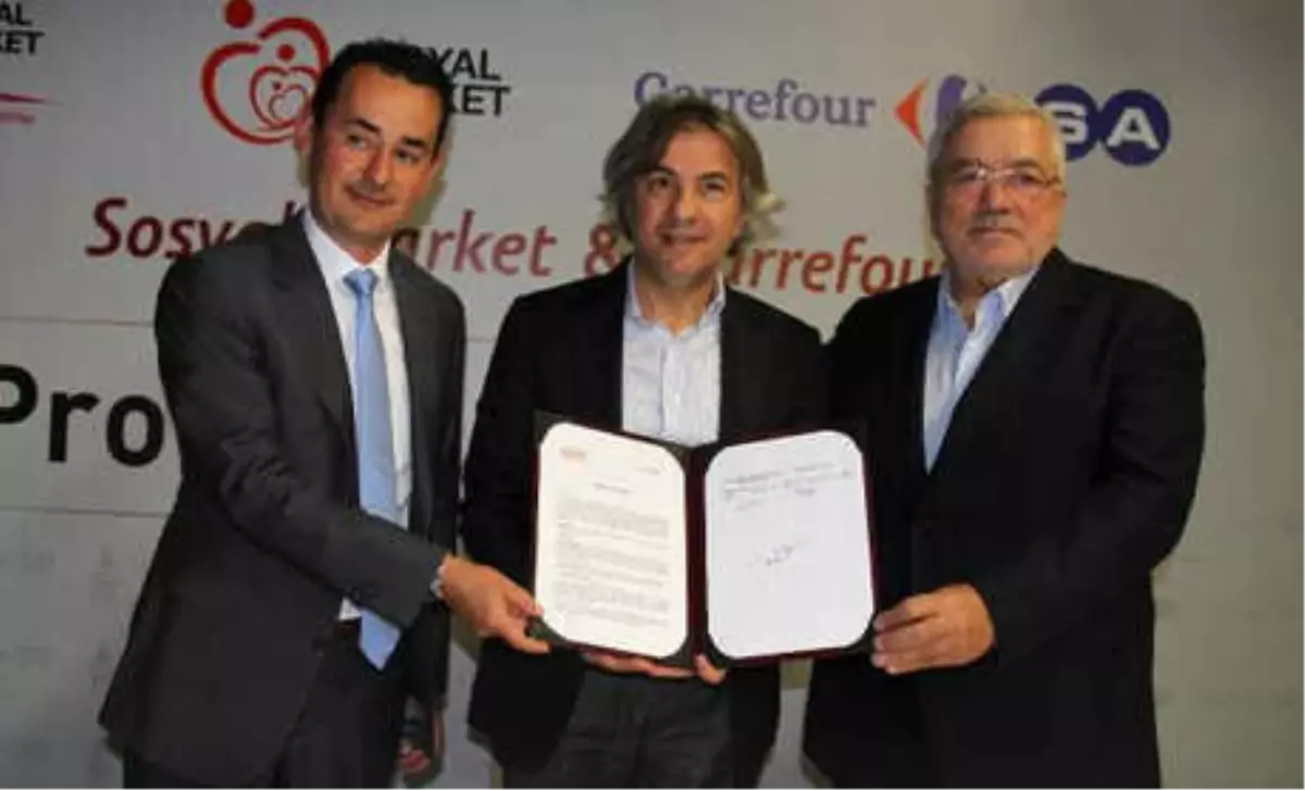 Sosyal Market ve Carrefoursa Arasındaki İşbirliği Yenilendi
