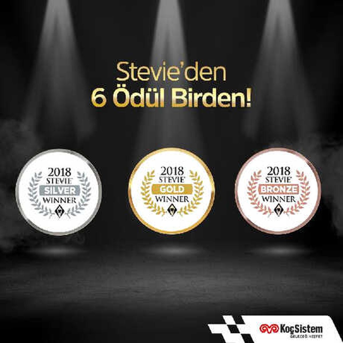 Stevie\'den Koçsistem\'e 6 Ödül Birden