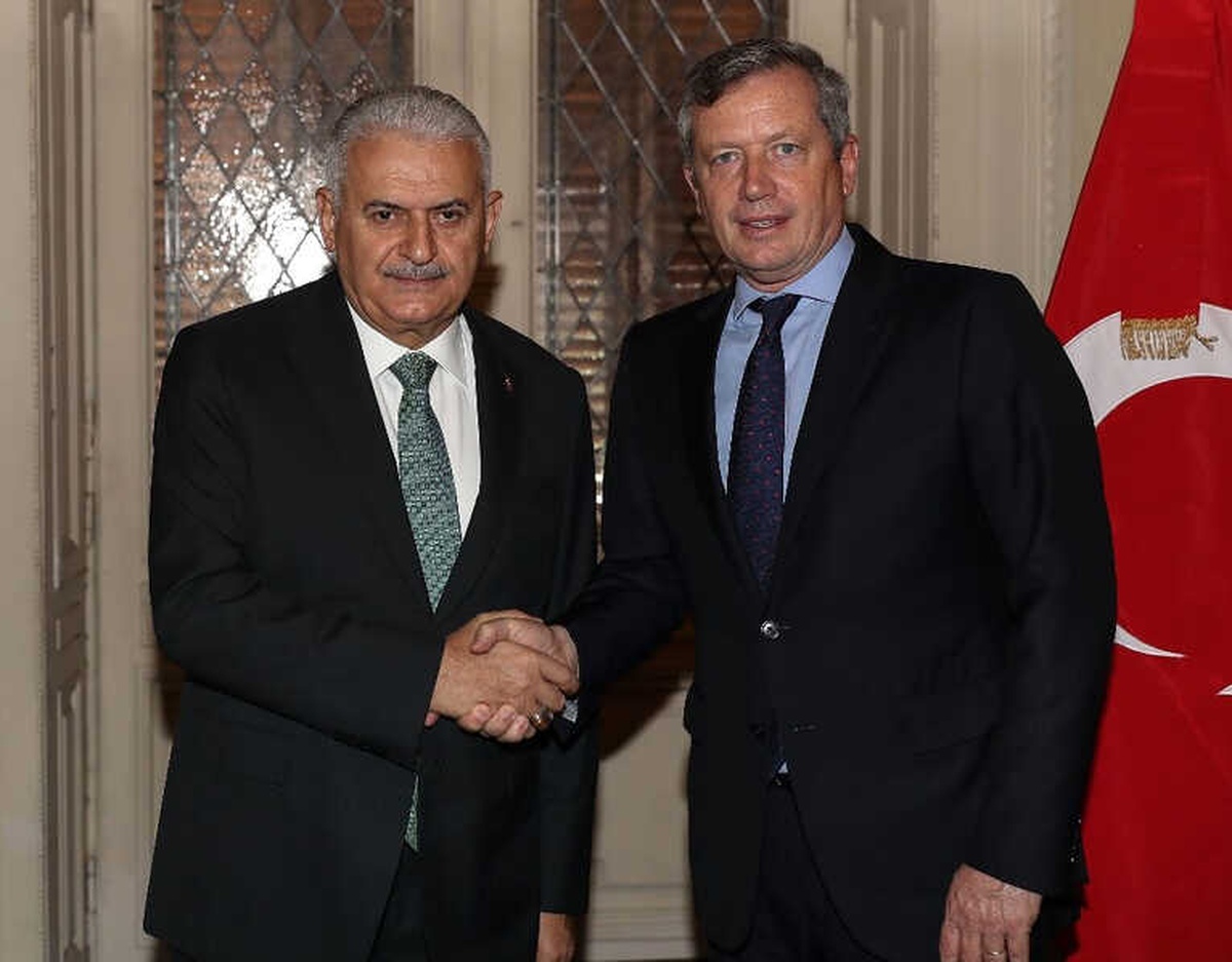 TBMM Başkanı Yıldırım, Arjantin Senatosu Geçici Başkanı ile Görüştü