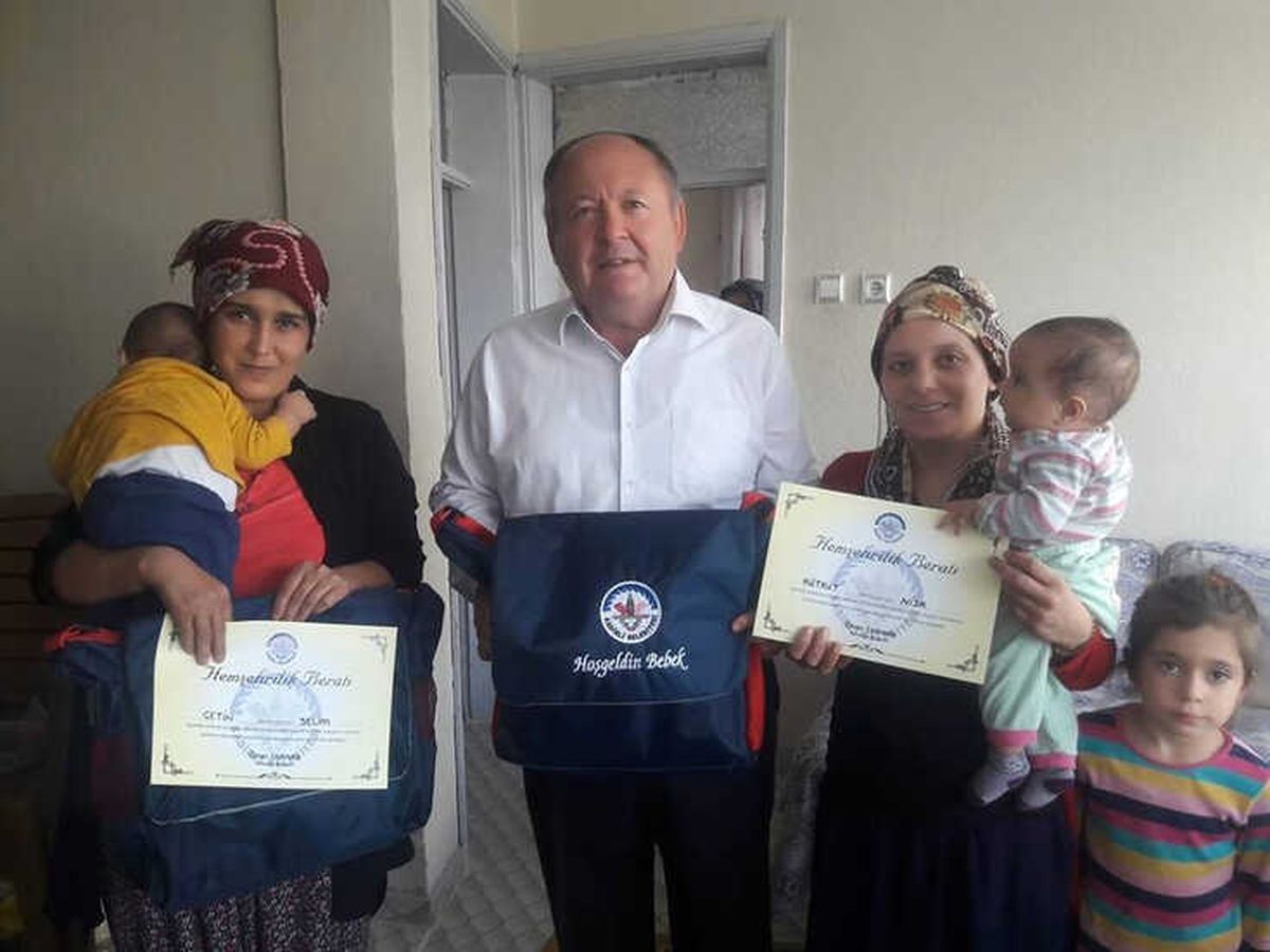 6 Yılda 6 Bin 300 Bebeğe "Hemşehrilik" Beratı