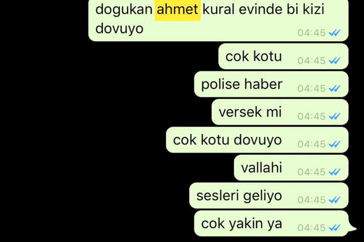 Ahmet Kural Bir Kızı Çok Kötü Dövüyor"