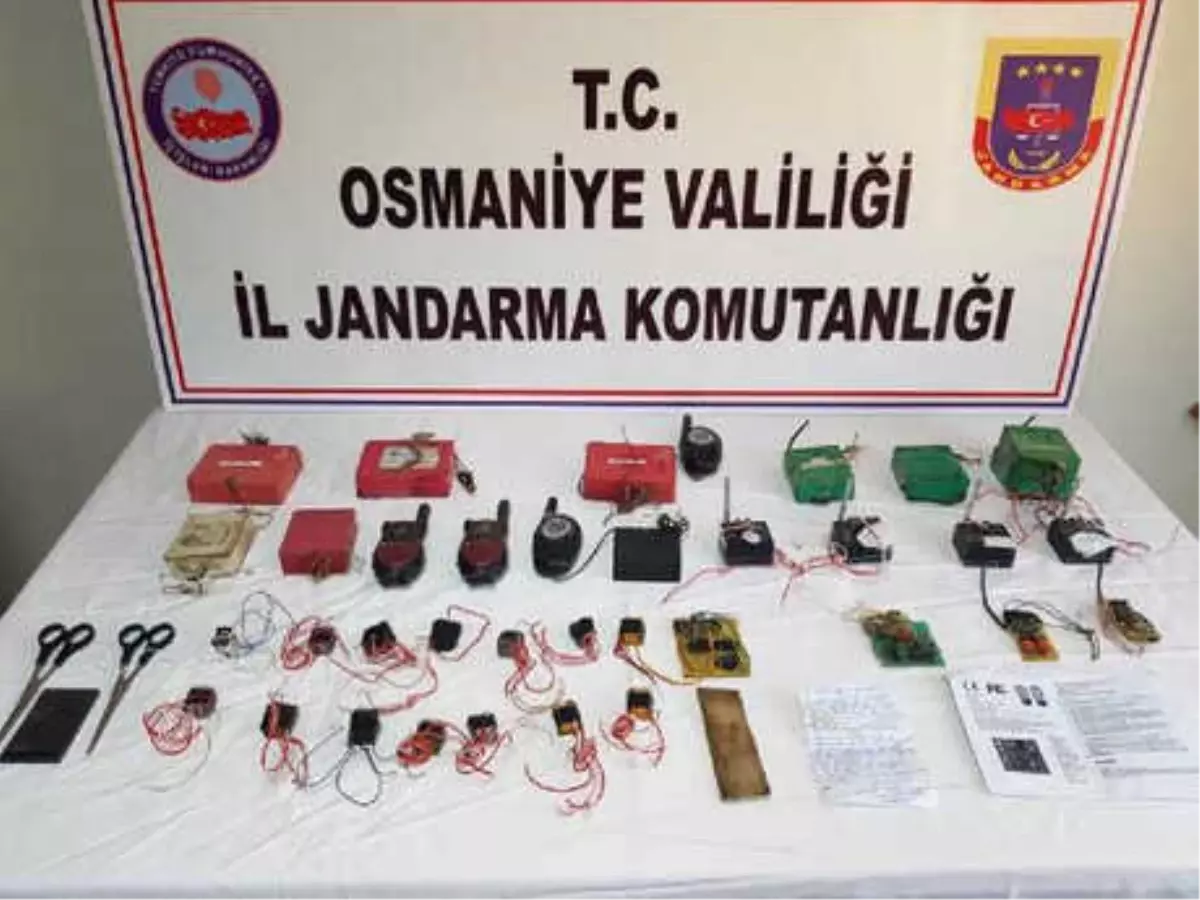 Amanos Dağı\'nda Bomba Yapımında Kullanılan Malzemeler Bulundu