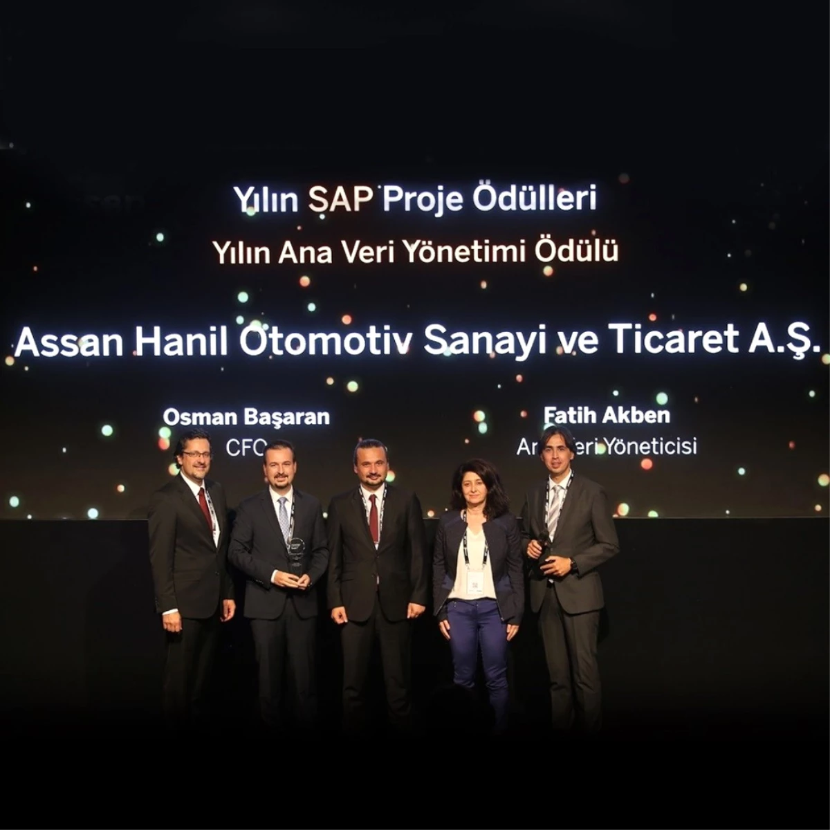 Assan Hanil Sap \'Yılın Ana Veri Yönetimi\' Ödülünü Kazandı