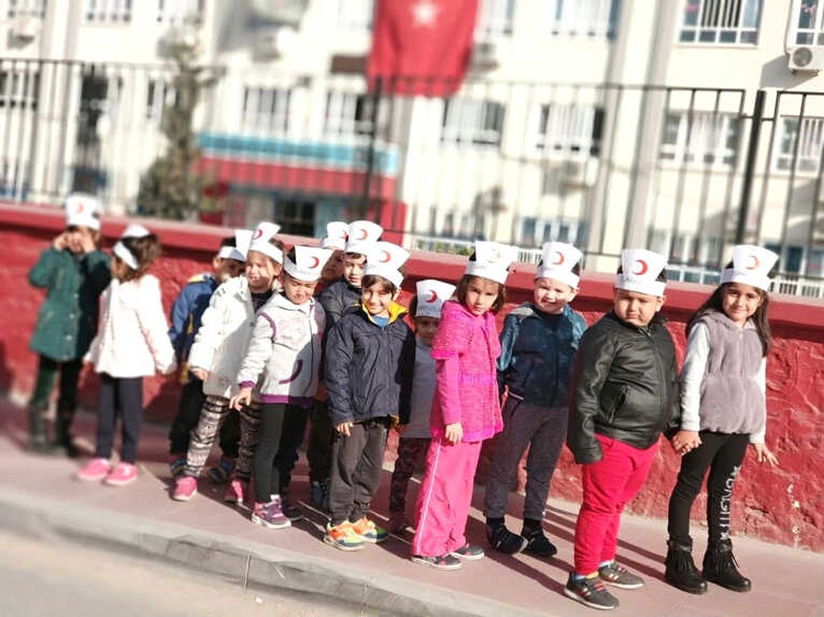 Aydın\'da Minikler Kızılayın Faaliyetlerini Öğrendi